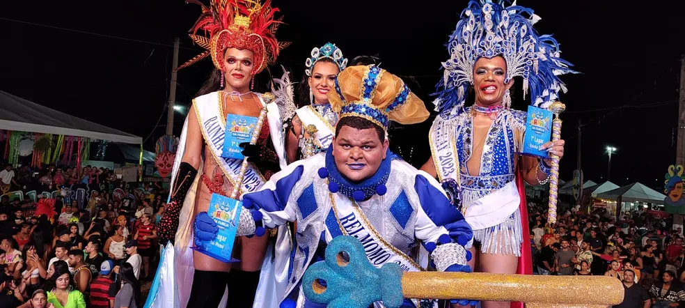 Em Rio Branco, Realeza do Carnaval 2023 é definida na primeira noite de folia