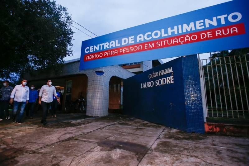 Abrigos para pessoas em situação de rua são reabertos no Pará