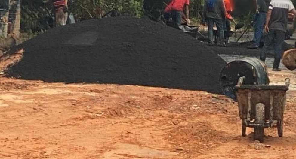 Homem é preso suspeito de furtar cerca de 30 toneladas de asfalto da Secretaria de Infraestrutura de Manaus