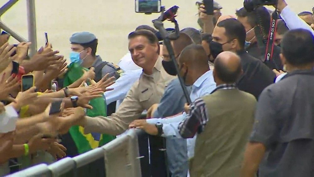 Presidente da República Jair Bolsonaro visita Manaus para inaugurar ampliação de Centro de Convenções