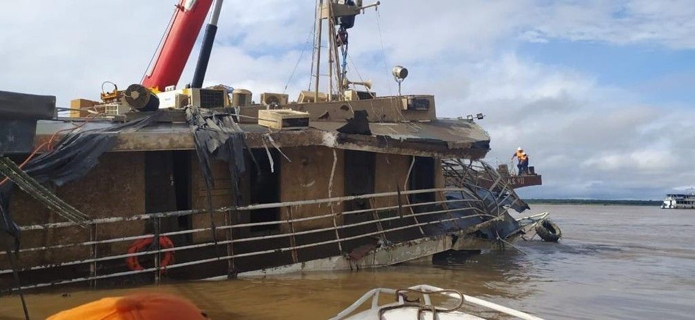 MPF denuncia seis pessoas por naufrágio do navio Anna Karoline lll, ocorrido em 2020 no Amapá