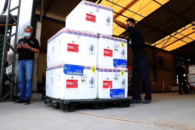 Governo do Pará inicia nesta sexta-feira (11) o envio de doses da vacina contra a Covid-19 aos municípios do Estado