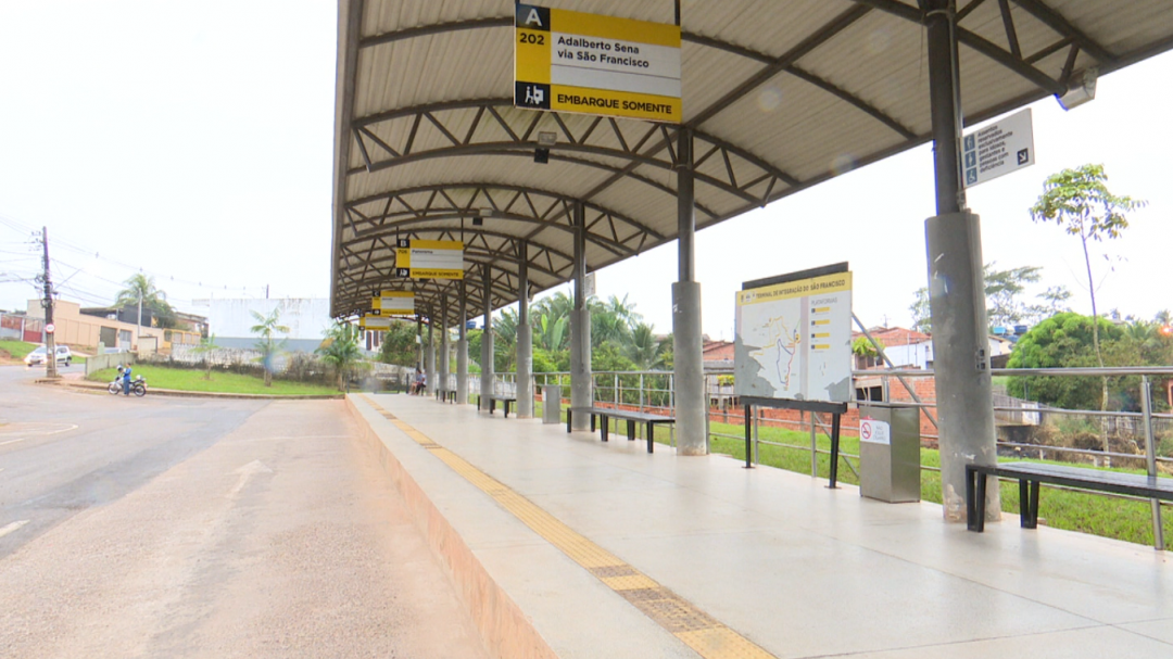 Prefeitura de Rio Branco desativa três terminais de integração de linhas de ônibus