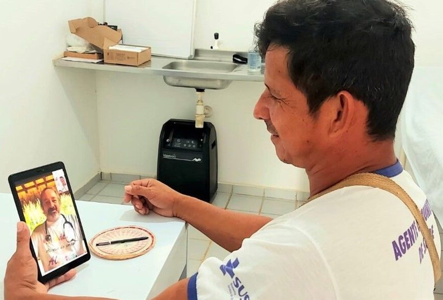 Projeto de telemedicina começa a atender comunidades ribeirinhas da Reserva Extrativista Tapajós Arapiuns em Santarém