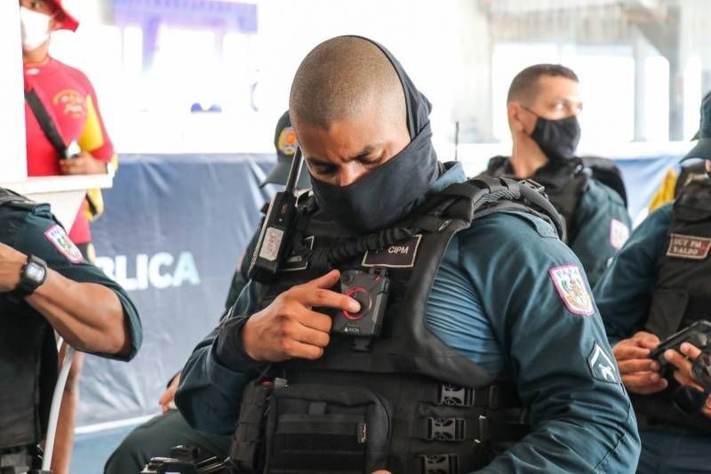Projeto piloto da Segup utiliza câmeras corporais durante 'Operação Verão' no Pará