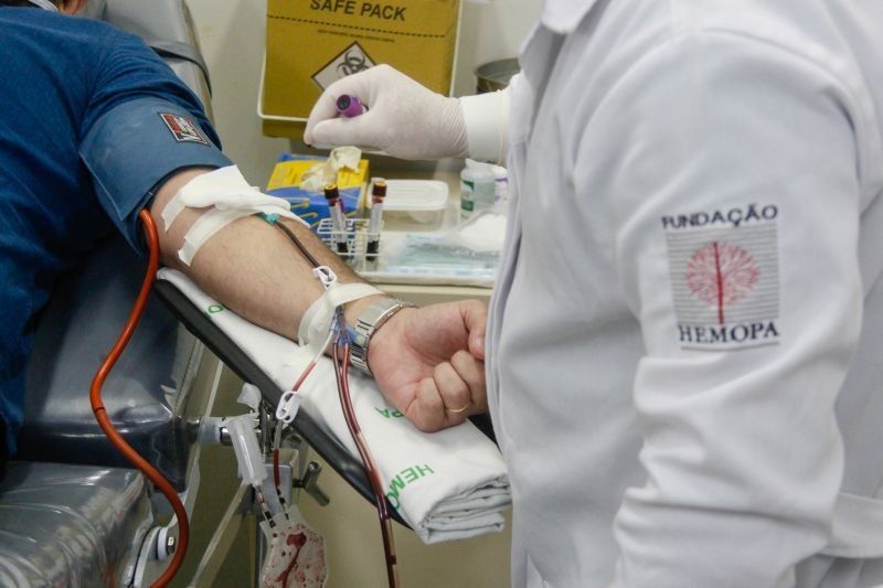 Hemopa comemora 43 anos com mais de 1 milhão de doadores no cadastro