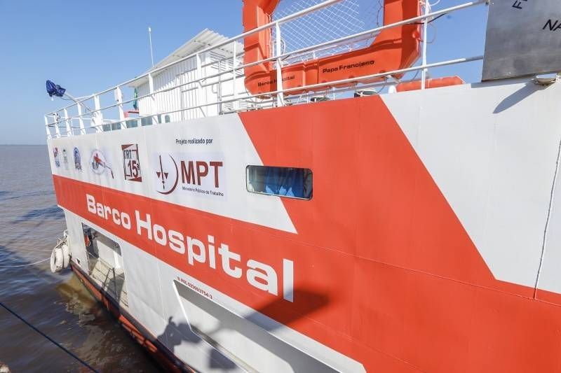 Barco Hospital Papa Francisco completa dois anos de trabalho em comunidades ribeirinhas no Pará