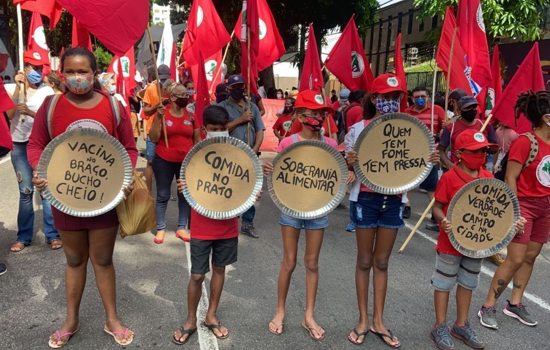 Manifestação do 'Grito dos Excluídos' é realizada em Belém contra o Governo Federal
