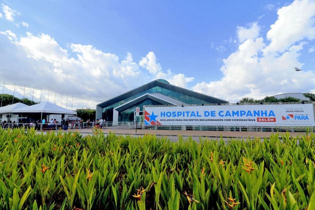 Hangar, atual Hospital de Campanha do Pará, terá memorial pelas vítimas de Covid-19