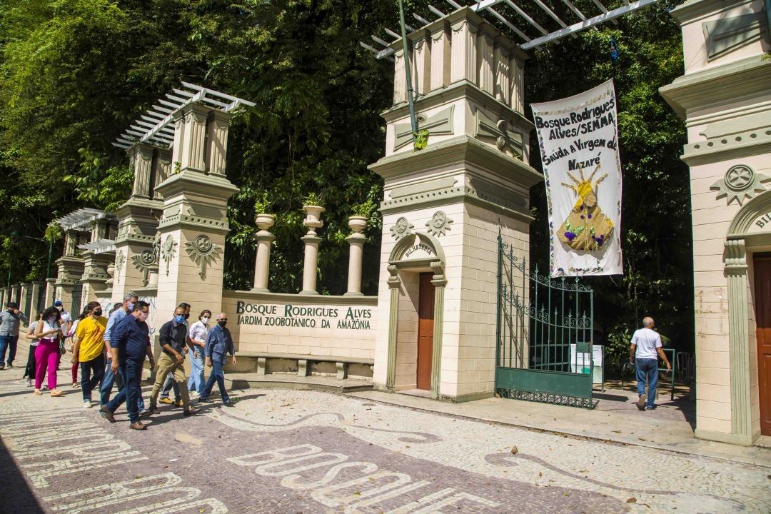 Bosque Rodrigues Alves, em Belém, fecha para reforma