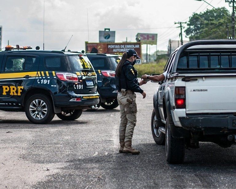 PRF inicia operação para evitar acidentes nas estradas do Pará durante o final do ano