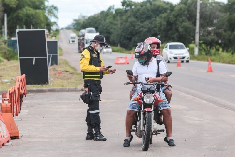 Detran intensifica ações de educação e fiscalização no trânsito em Salinópolis durante operação boas festas 2021