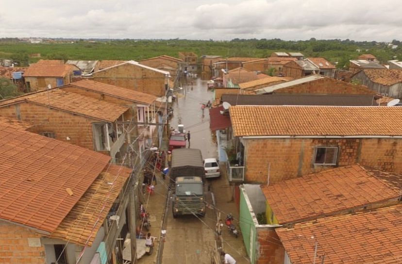 Mais de 400 famílias estão desalojadas em Marabá por causa das cheias dos rios, afirma defesa civil municipal