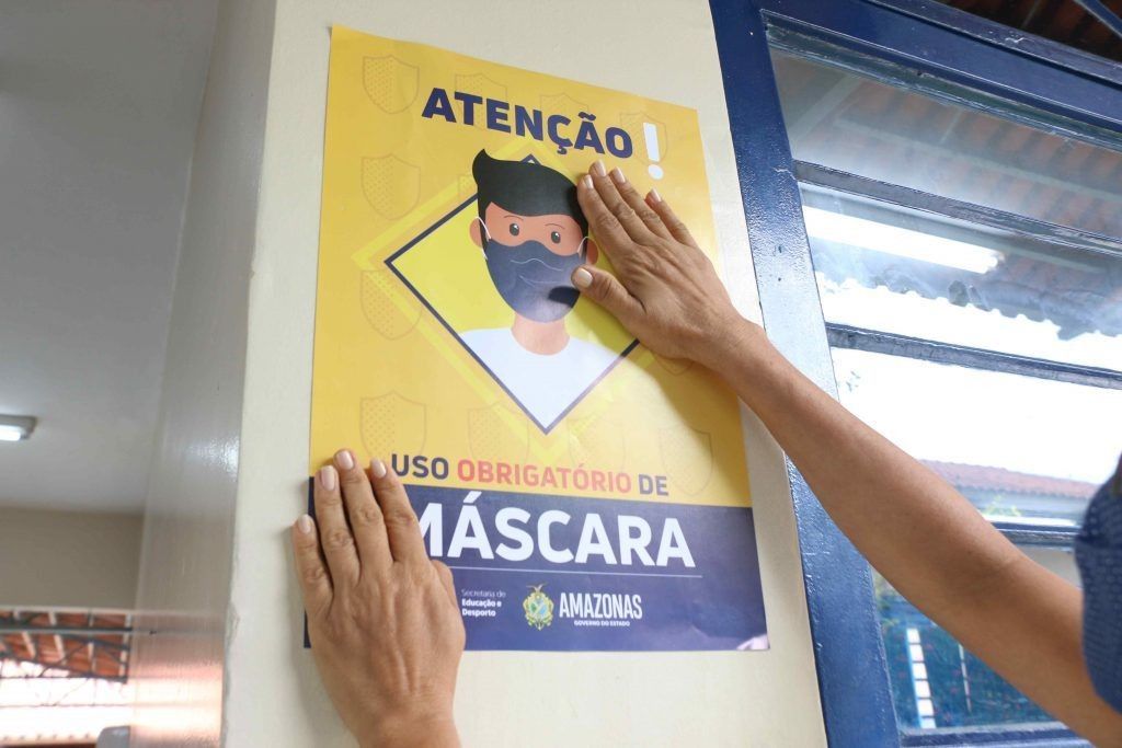 Escolas se preparam para retorno das atividades escolares no Amazonas