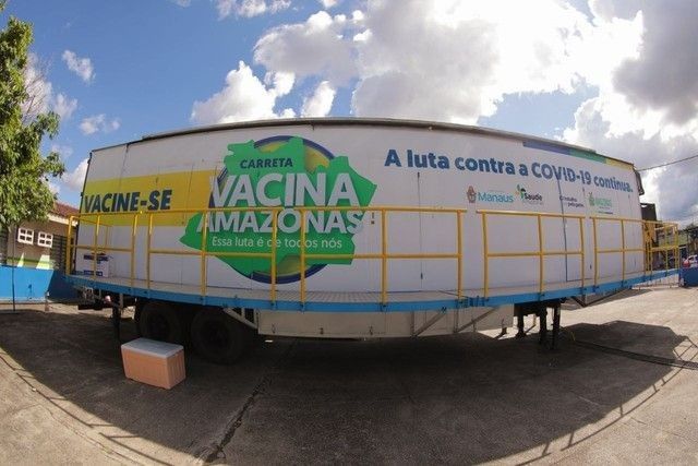 Manacapuru recebe carreta de vacinação nesta segunda-feira
