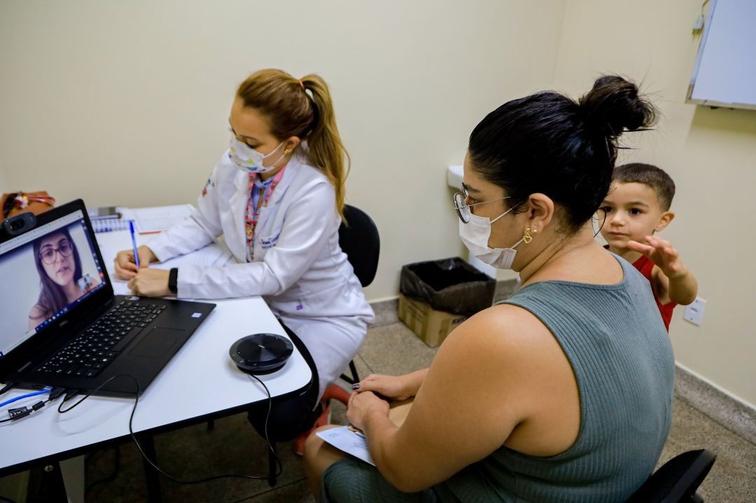 Atendimento por telemedicina ajuda a acelerar demandas na rede pública de saúde em Belém