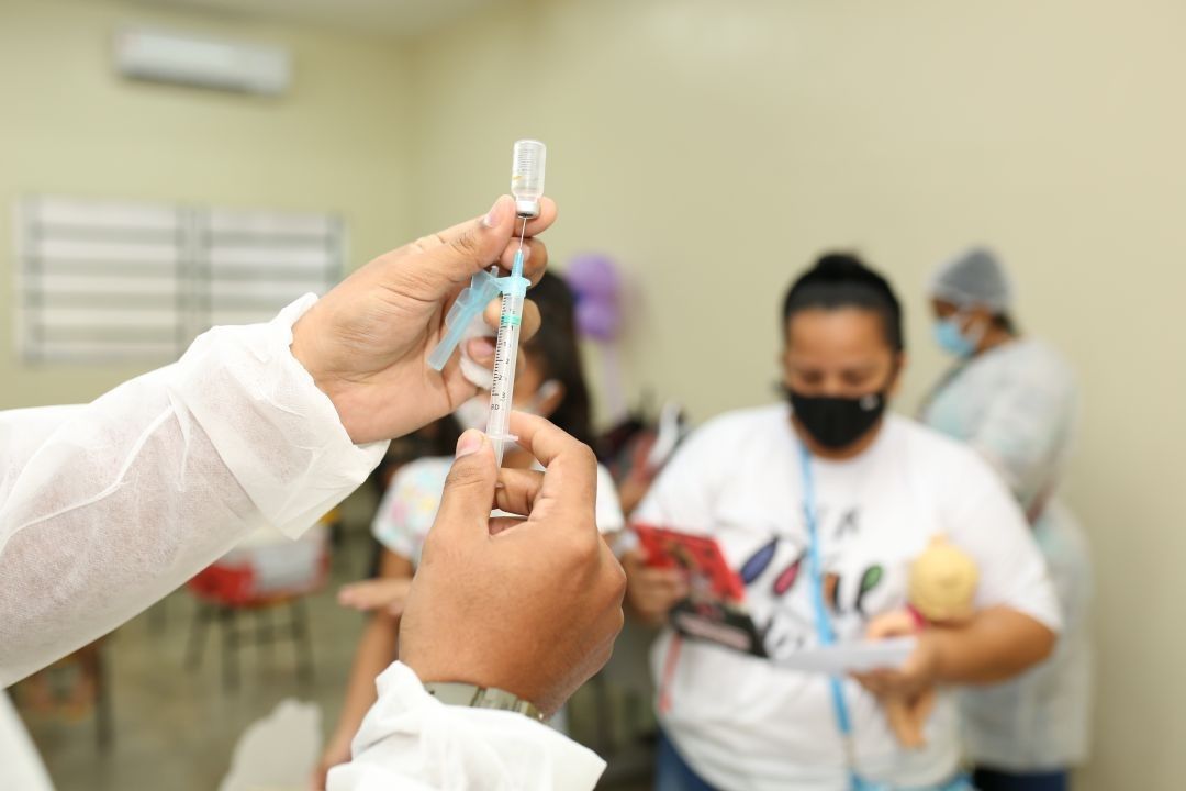 Mais de 70% das crianças de 5 a 11 anos não foram vacinadas contra covid no AM