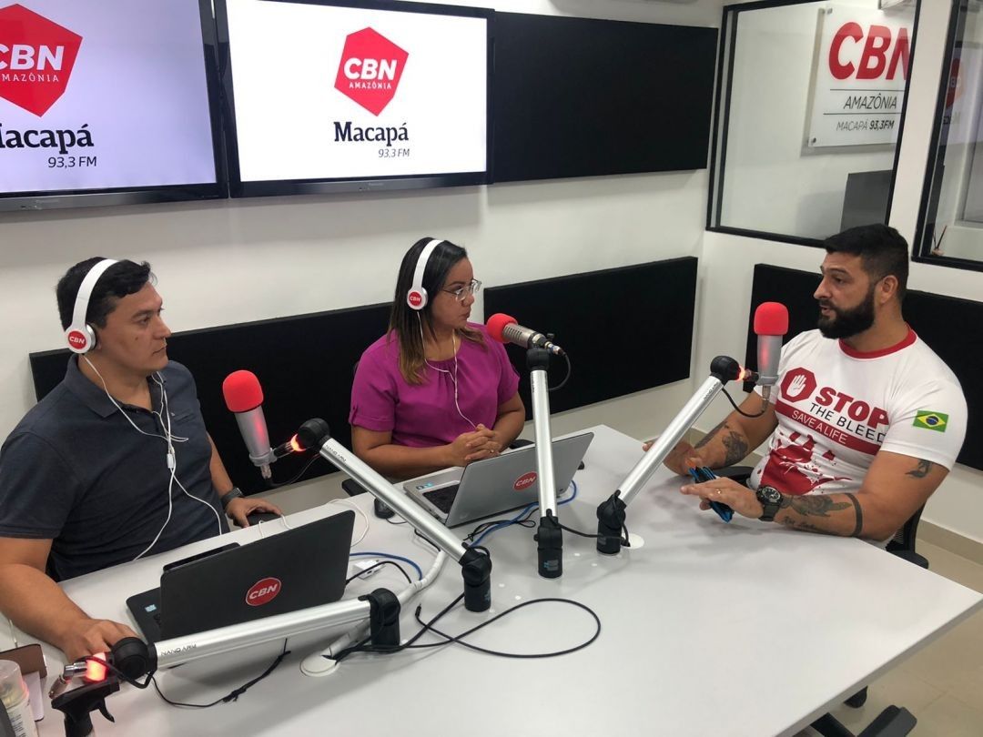 Campanha internacional busca levar noções de controle de sangramento para civis e órgãos no AP