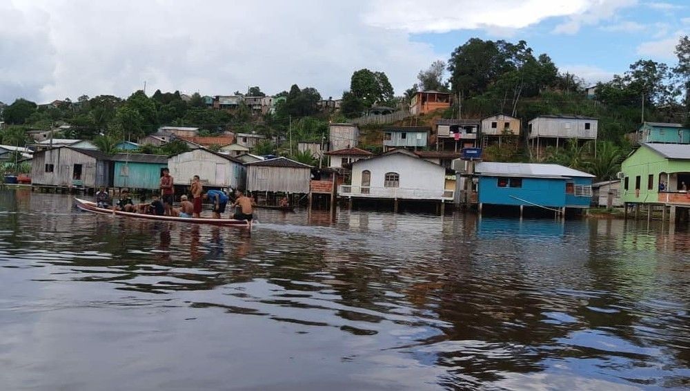 Enchente do Rio Juruá atinge cerca de cinco mil pessoas em Cruzeiro do Sul, no AC