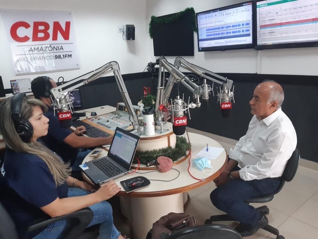 Prefeito de Rio Branco afirma que principal medida para 2021 é vacinar população contra a Covid-19