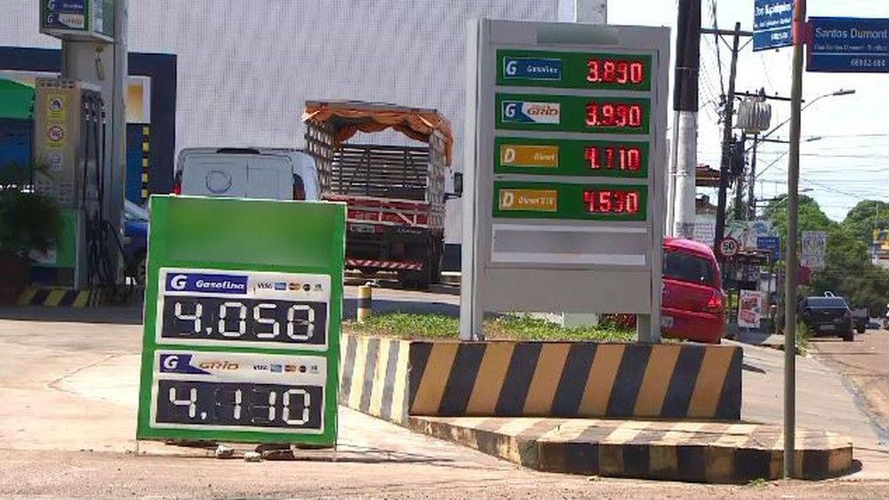 Amapá paga menor média de preços da Região Norte pelo litro de gasolina