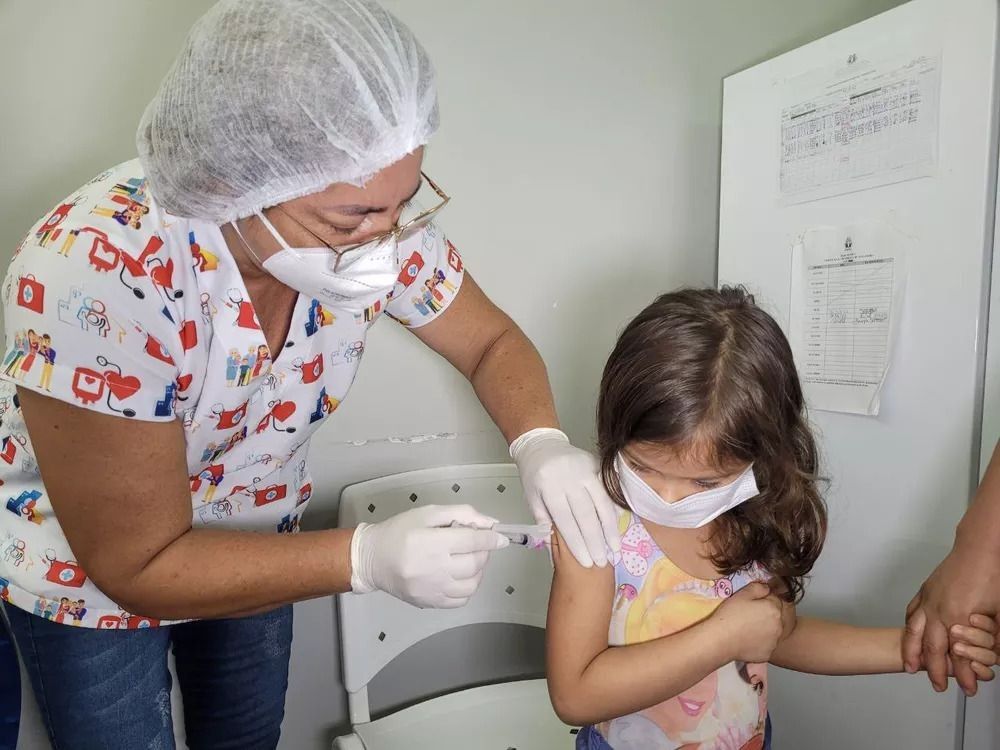 Macapá começa vacinar crianças de 3 a 4 anos contra Covid-19