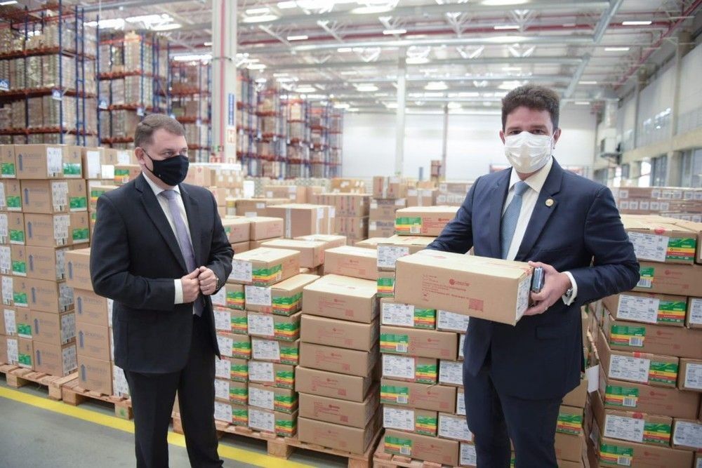 Primeiras doses da vacina contra Covid-19 para o Acre