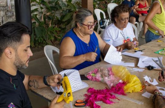 CIA Cata Vento e Escola de Artes e Cultura Beija-Flor realizam série de oficinas em Rio Branco