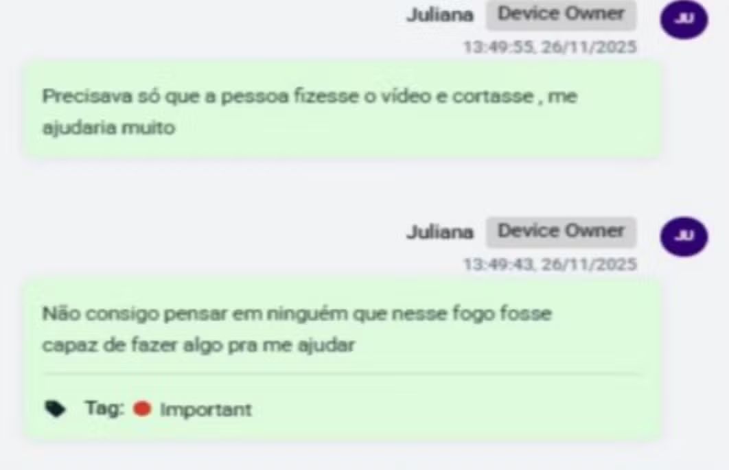 Mensagens mostram médica negociando maquiagem durante crise que levou à morte de menino em Manaus