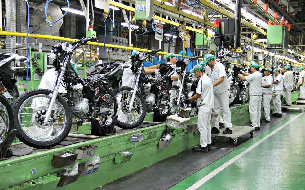 Setor de duas rodas no AM estima fechar 2020 com queda de mais de 15% na produção de motocicletas