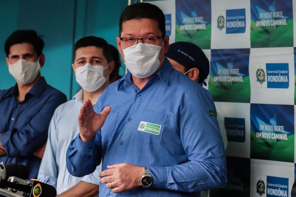 Governador de RO, Marcos Rocha, e a esposa, são internados na UTI após piora no quadro de saúde por causa da Covid-19