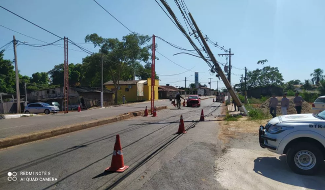 Acre registra quase 150 acidentes de trânsito envolvendo postes da rede elétrica em seis meses