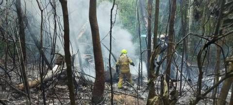 Queda de avião mata 12 pessoas em Rio Branco, no Acre