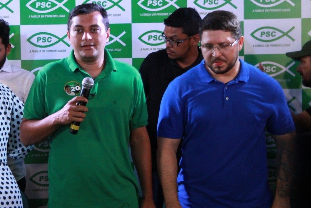 "O considero inimigo do Estado do Amazonas", diz vice Carlos Almeida sobre Wilson Lima